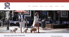 Desktop Screenshot of bulldogterritory.com